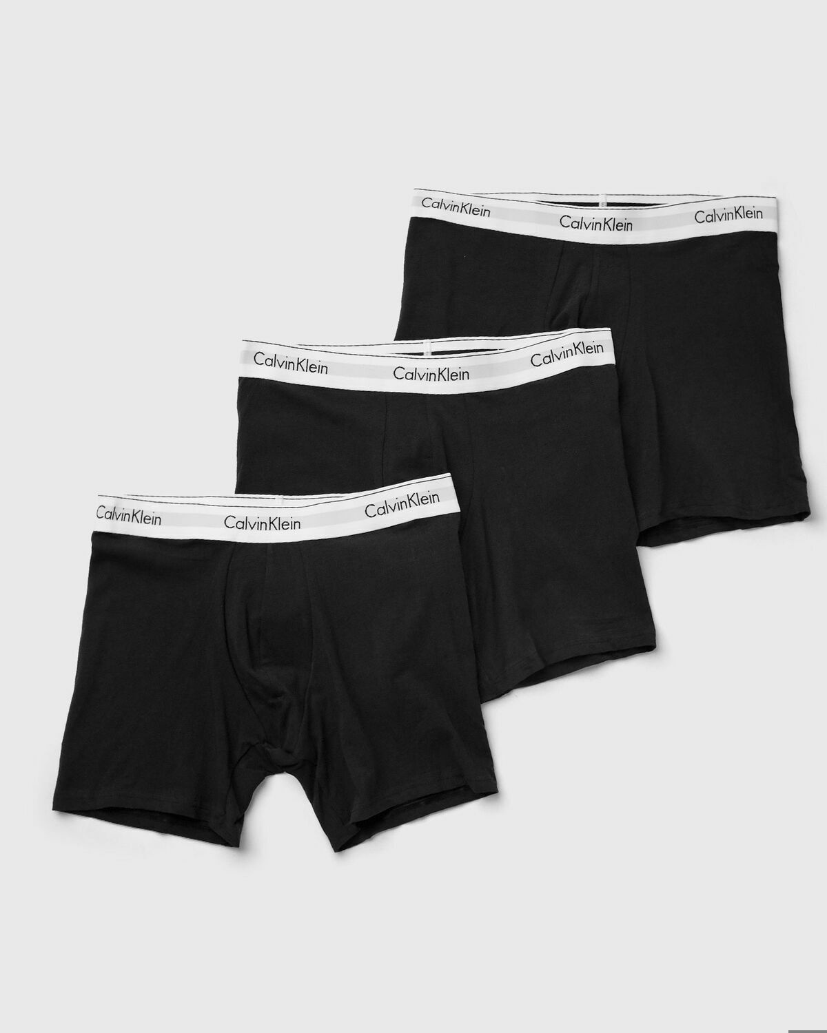 Calvin Klein Underwear Modern Cotton Stretch Boxer Brief 3 Pack Black -  Mens - Boxers & Briefs Calvin Klein Underwear