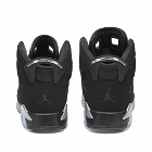 Air Jordan 6 Retro BG Sneakers in Black/Silver