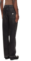 GUESS USA Black Vintage Natural Washed Denim Jeans