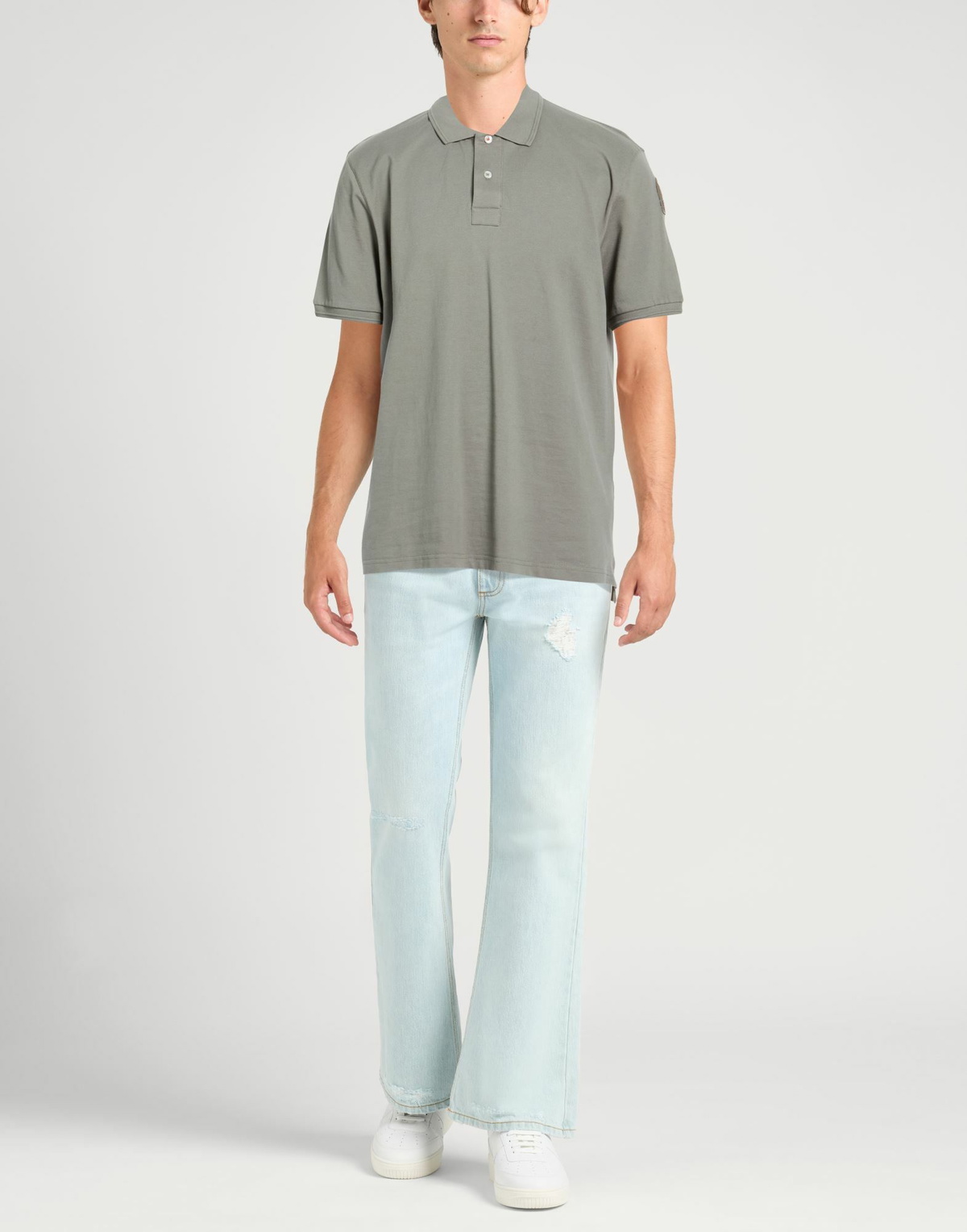 Parajumpers Mens Polo shirt Lead