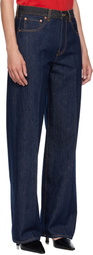 6397 Blue Contrast WB Jeans