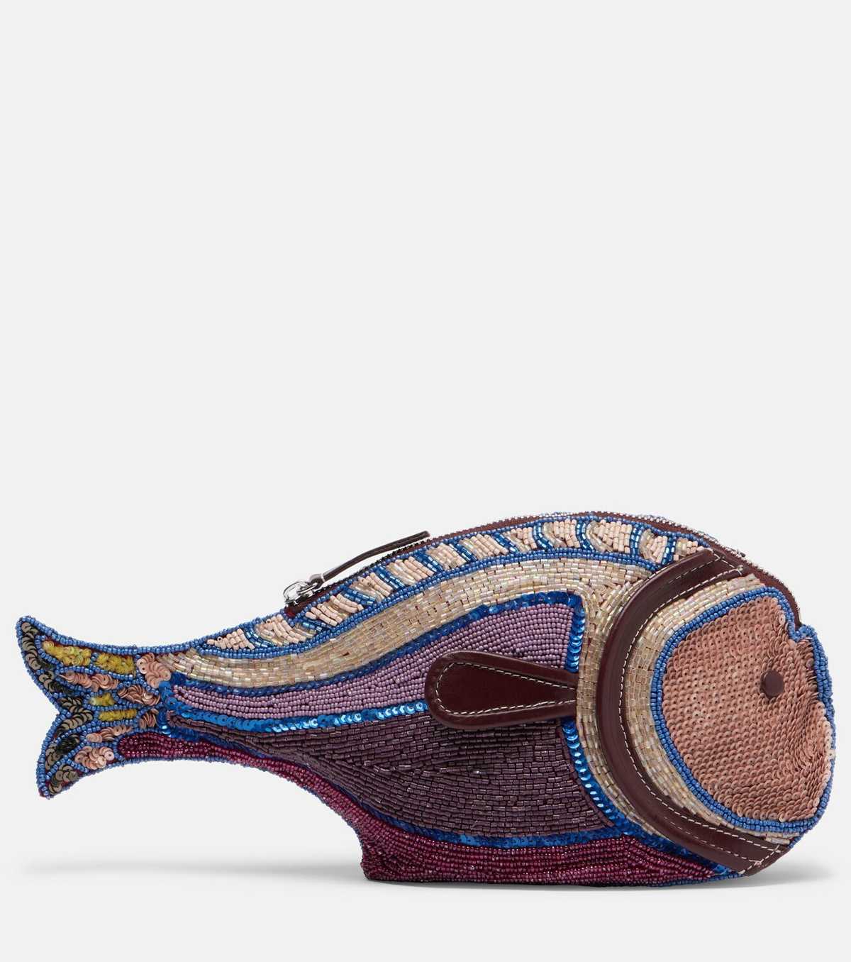 Staud Pesce beaded clutch