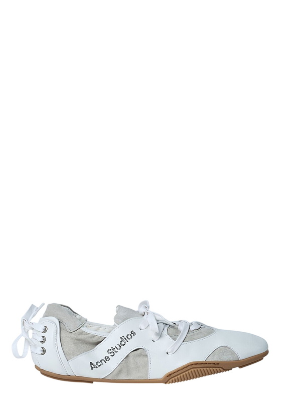 Photo: Acne Studios Leather Lace-Up Sneakers