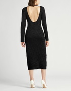 Jucca Womens Midi dress in Black