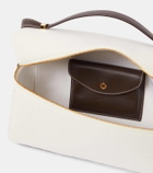 Loro Piana Extra Bag leather-trimmed shoulder bag