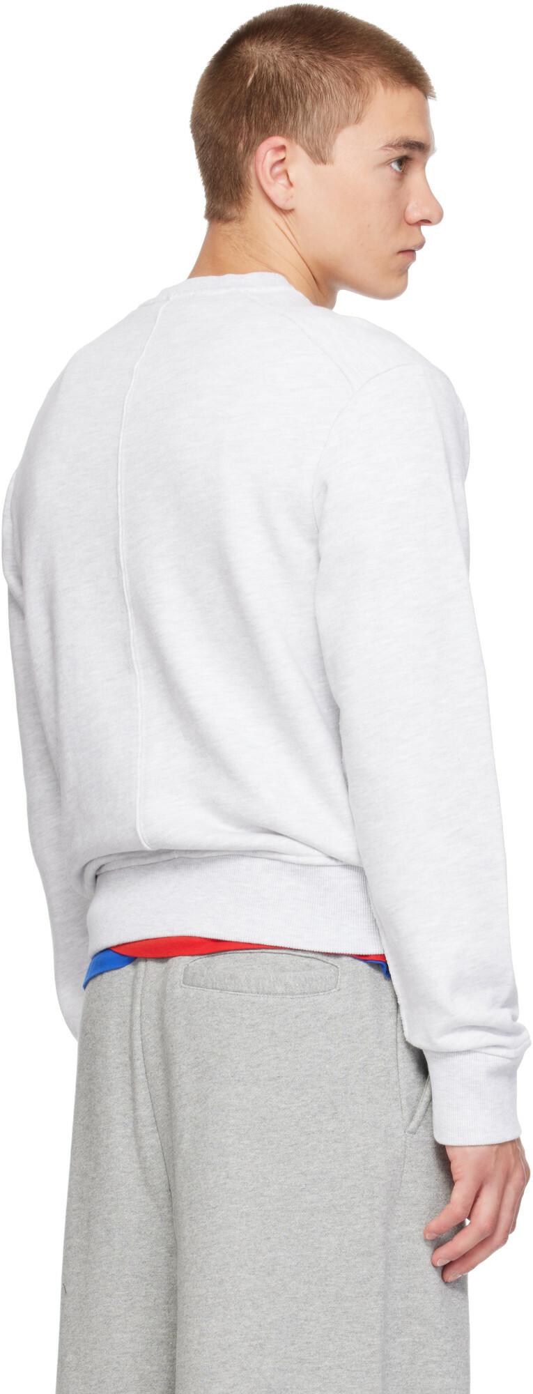Entire Studios Gray Pod Crew Sweatshirt