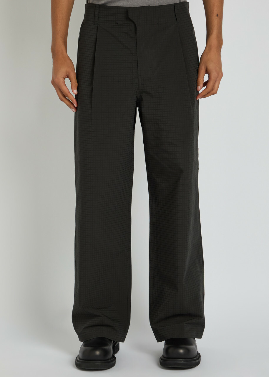 Hiking Patrol Waypoint Pleated Ripstop Trousers Black