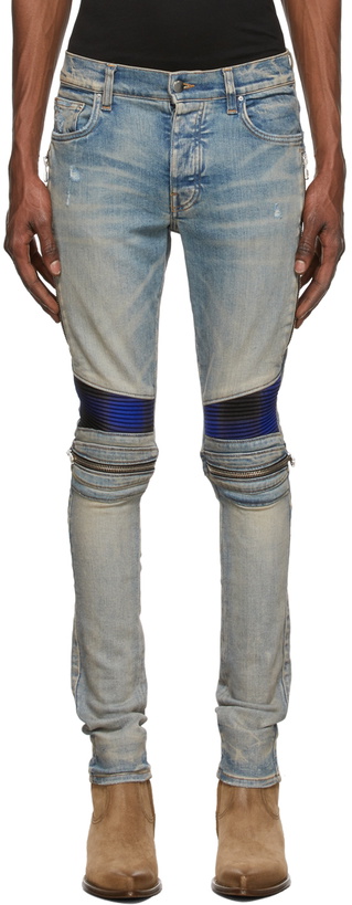 Photo: AMIRI Blue MX2 Denim Jeans