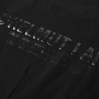 Helmut Lang Band Seam Back Logo Tee