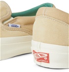 Vans - OG Classic LX Suede and Canvas Slip-On Sneakers - Neutrals