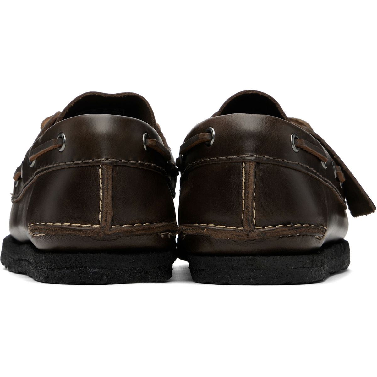 Clarks Originals Brown Godney Boat Shoes