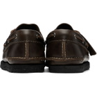 Clarks Originals Brown Godney Boat Shoes