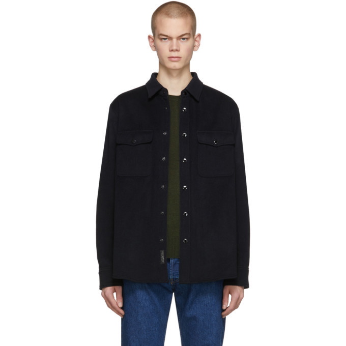 Rag & Bone - Finn Cotton-Ripstop Overshirt - Black Rag and Bone