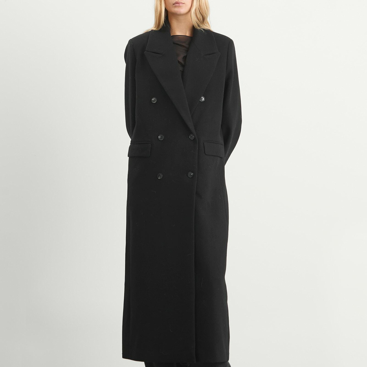 Samsøe Samsøe Women's Sajill Wool Coat in Black