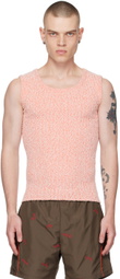 Robyn Lynch Orange Fleck Tank Top