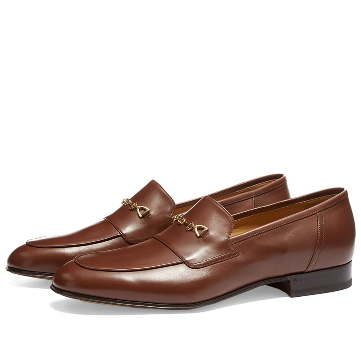 Photo: Gucci Men's Jakarta Loafer in Indian Ebony