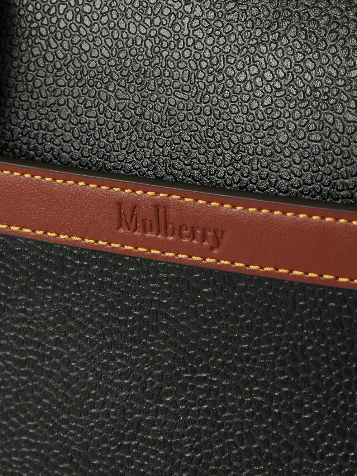 Mulberry - Heritage Leather-Trimmed Scotchgrain Briefcase