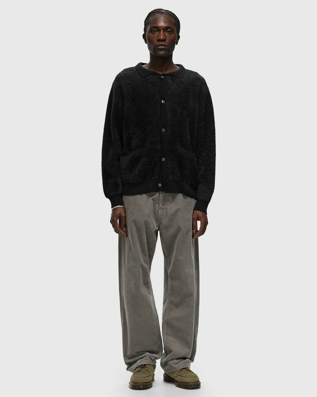 Fucking Awesome Big Night Out Cardigan Black Zippers