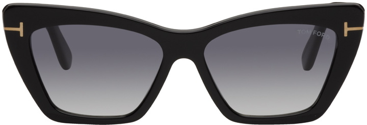 Photo: TOM FORD Black Wyatt Sunglasses