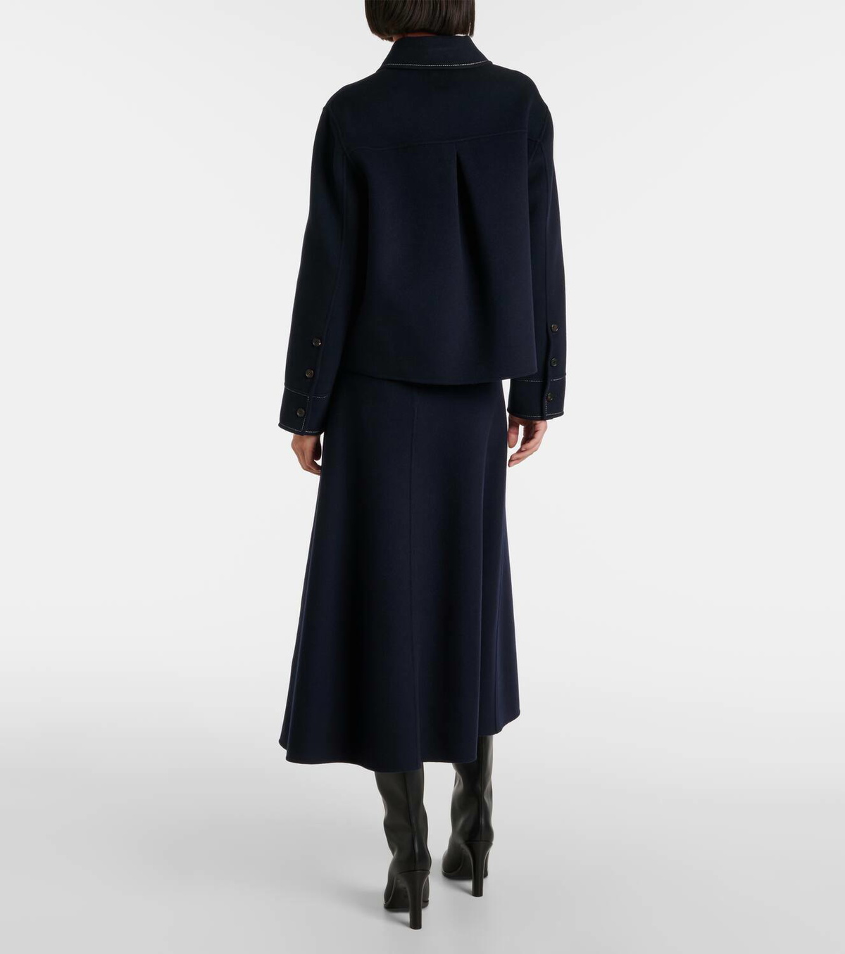 'S MAX MARA WOLFジャケット S Max Mara Wolf wool blazer S Max Mara
