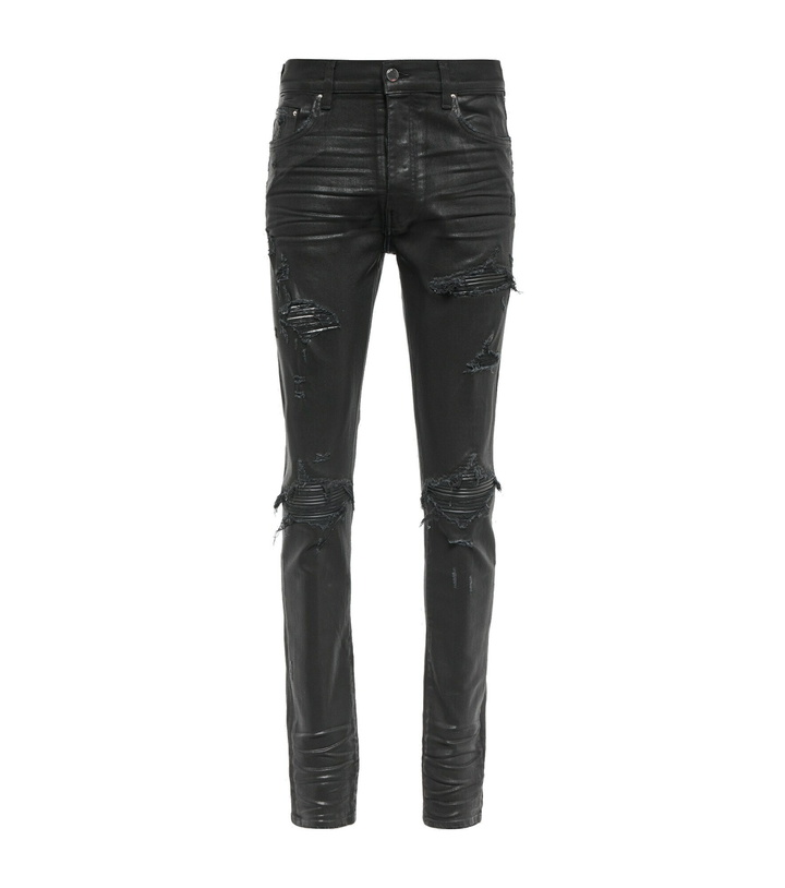 Photo: Amiri - MX1 distressed skinny jeans