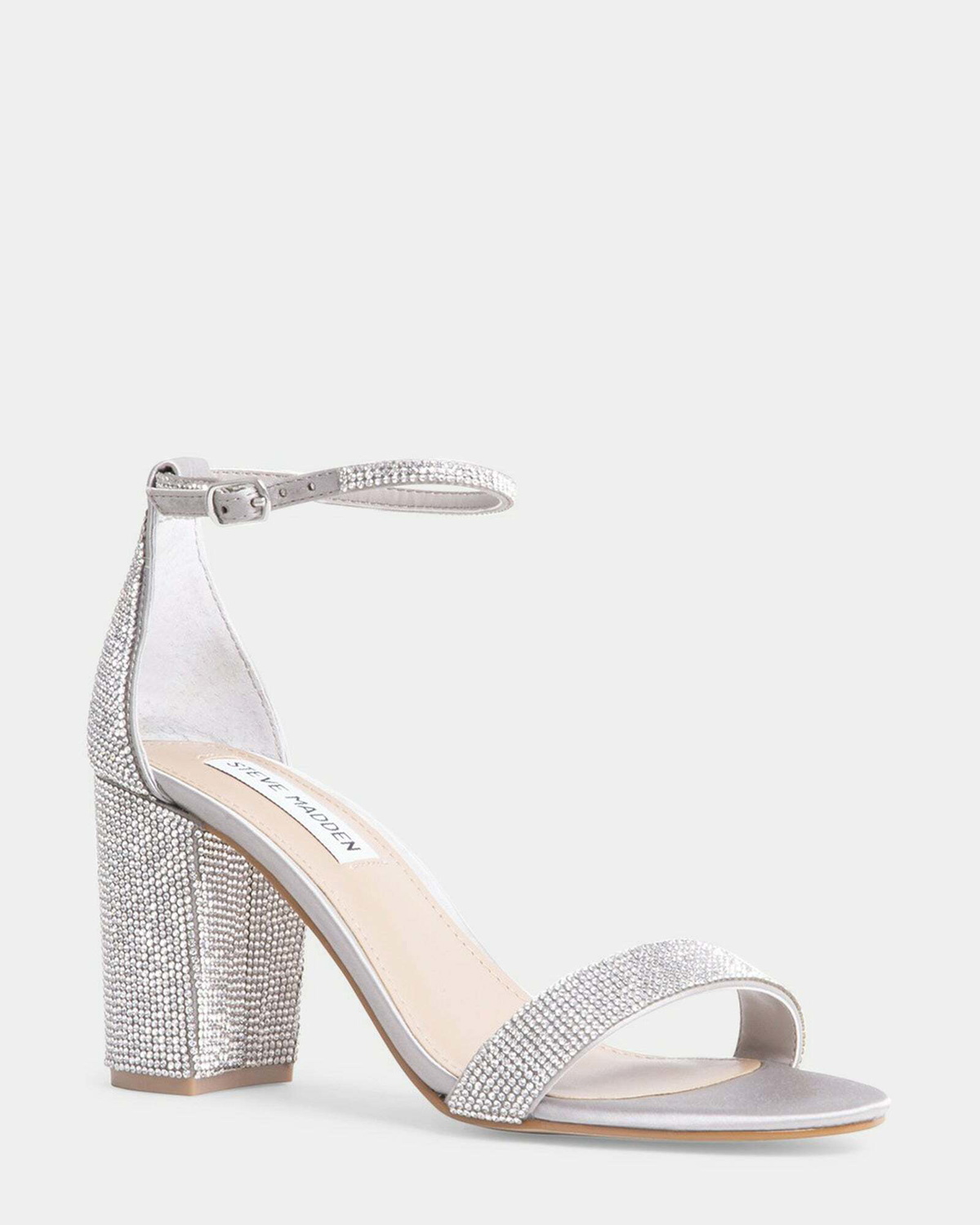 Steve Madden Dylann-R Heels in Silver