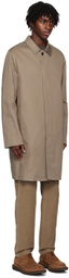 Sunspel Brown Mac Coat
