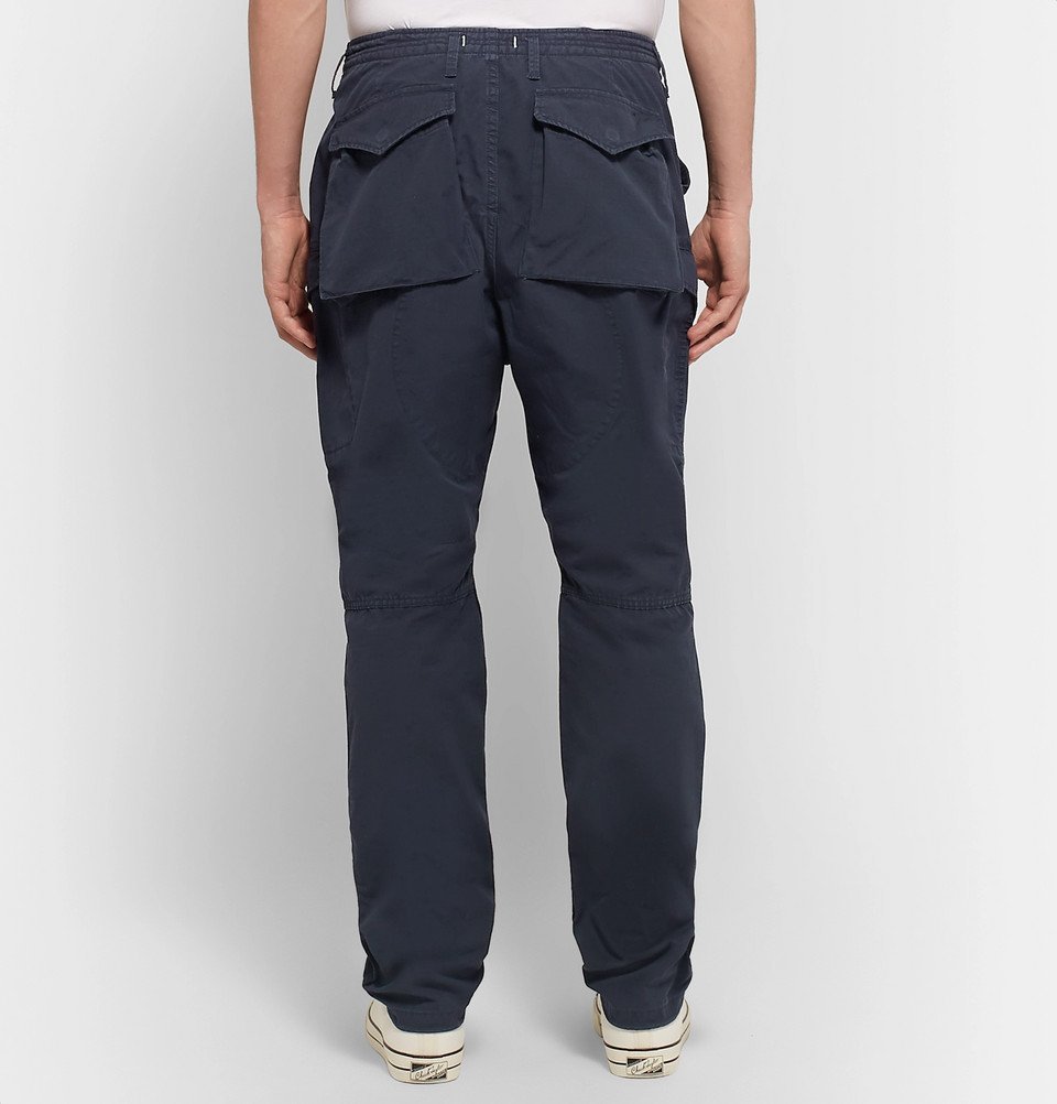 nonnative - Hunter Cotton-Ripstop Cargo Trousers - Navy Nonnative