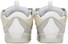 Lanvin Beige Curb Sneakers