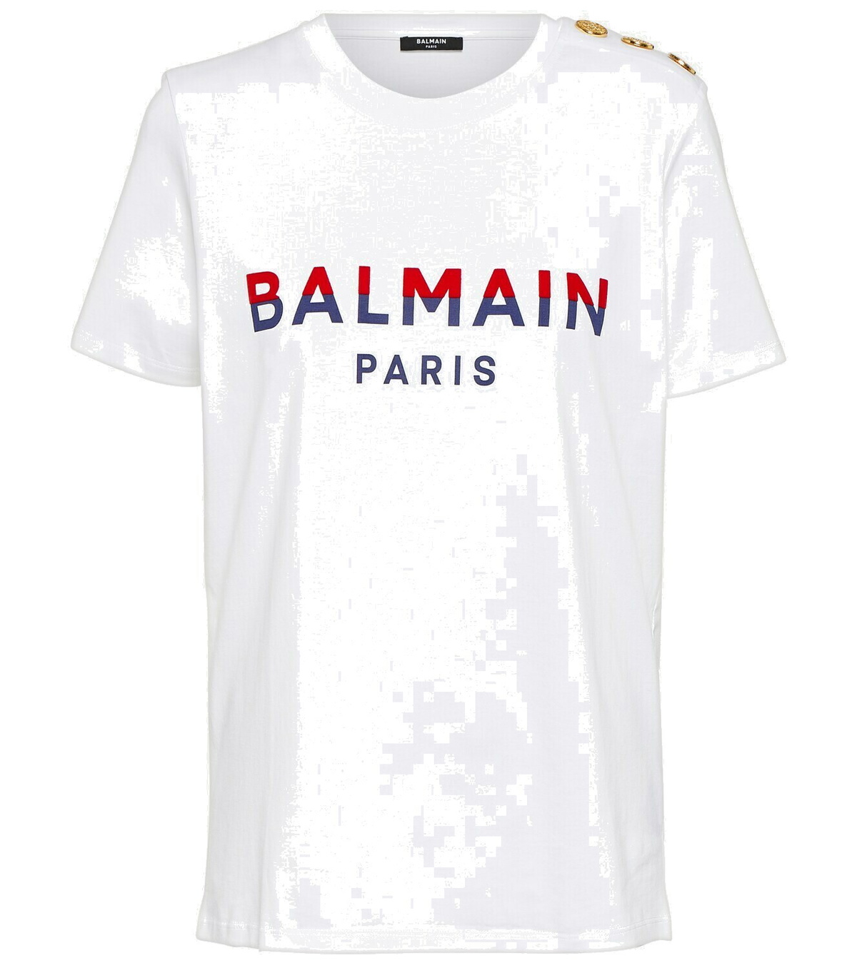 Balmain Logo cotton jersey T-shirt Balmain