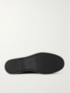 Saman Amel - City Moc Full-Grain Leather Boat Shoes - Black