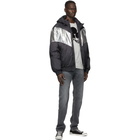 Isabel Marant Black and Silver Oerper Puffer Jacket