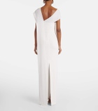 Roland Mouret Bridal asymmetric cady gown