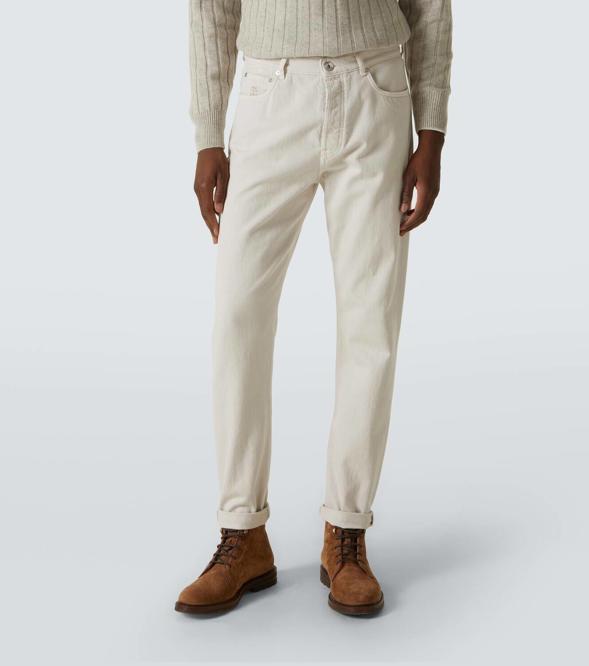 Brunello Cucinelli High-rise straight jeans Brunello Cucinelli