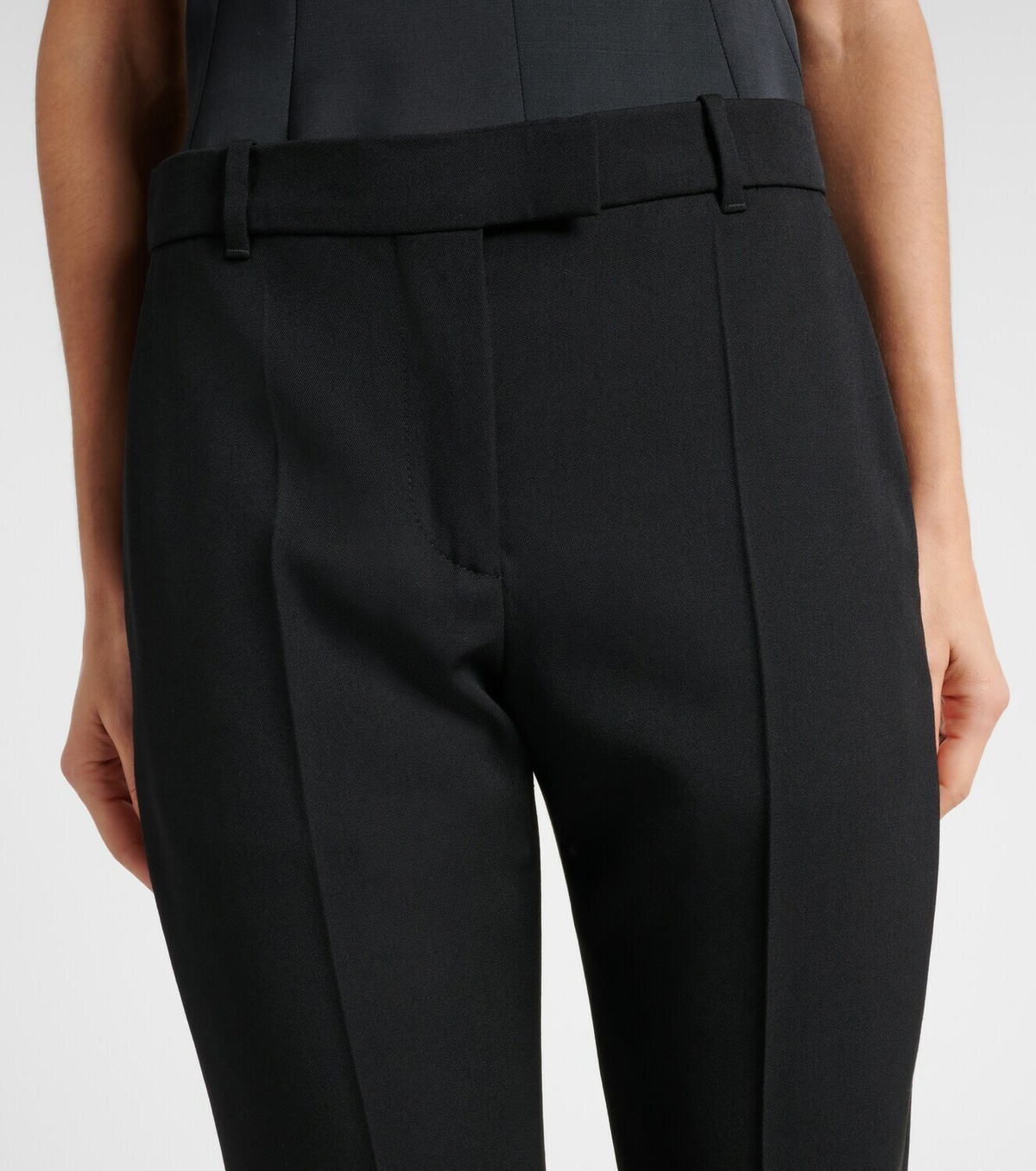 McQueen Wool straight pants