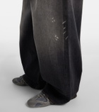 Acne Studios 2023 distressed wide-leg jeans