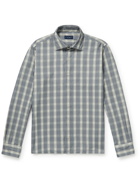 Peter Millar - Checked Cotton-Corduroy Shirt - Gray