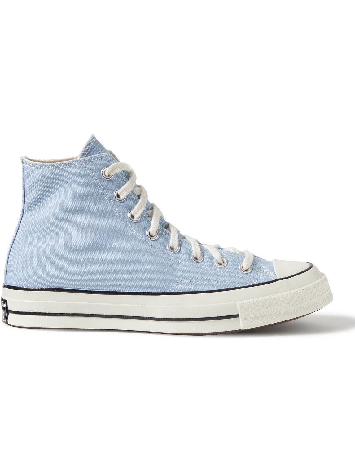 Converse - Chuck 70 Recycled Canvas High-Top Sneakers - Blue Converse