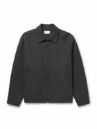 The Row - Noggu Double-Faced Cashmere and Wool-Blend Jacket - Gray