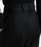 Blazé Milano Fox wool straight pants