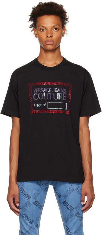 Photo: Versace Jeans Couture Black Piece Number T-Shirt