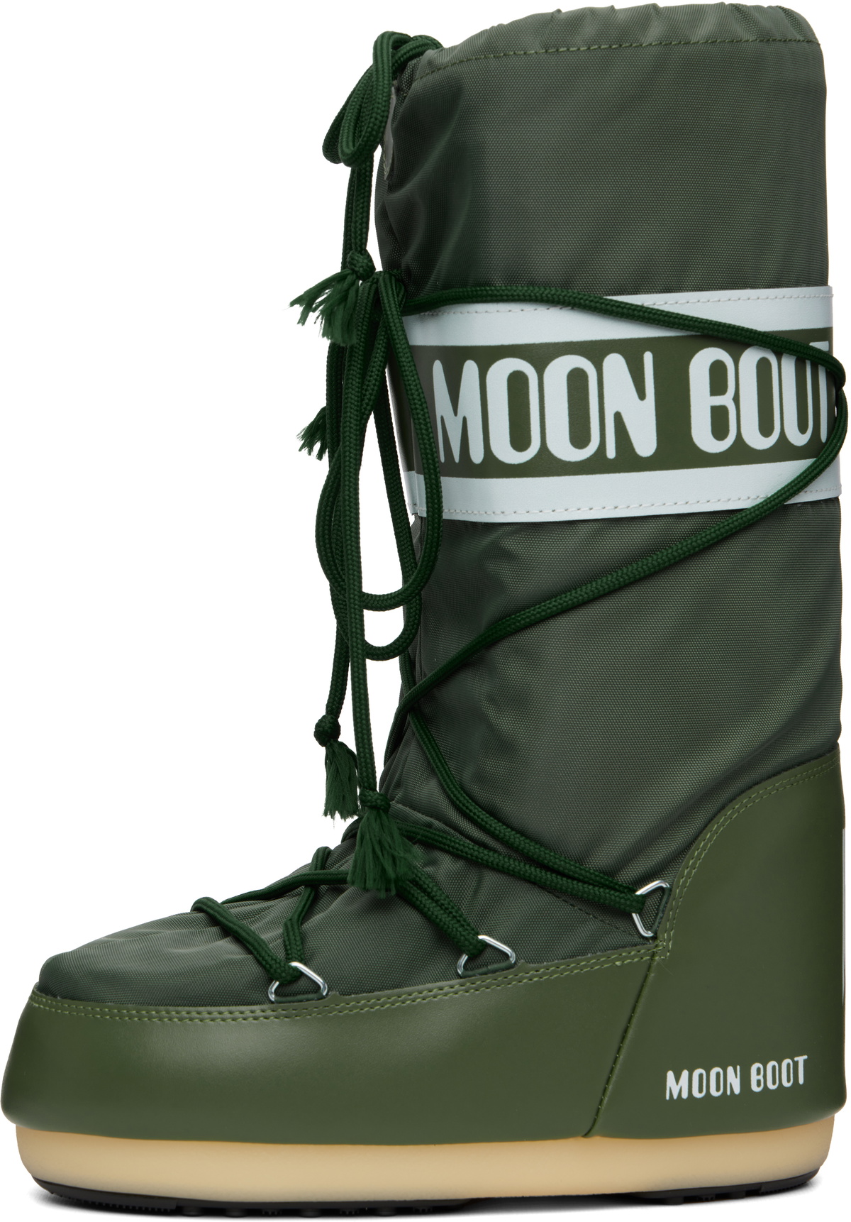 Moon Boot Green Icon Nylon Boots