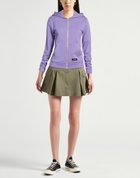 Shoe Womens Sweatshirt in Purple