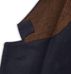 Loro Piana - Navy Slim-Fit Unstructured Linen Blazer - Blue