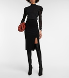 Diane von Furstenberg - Side-slit midi skirt