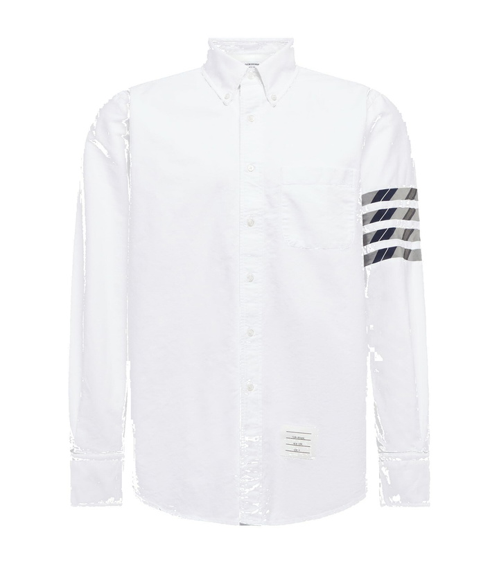 Photo: Thom Browne - 4-Bar cotton shirt