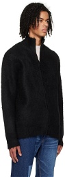 NEEDLES Black Zipped Cardigan