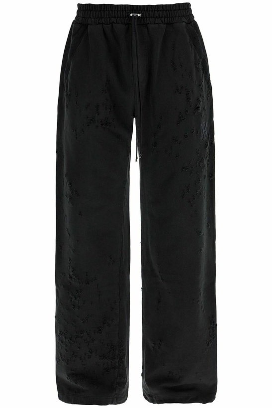 Photo: AMIRI 'ma shotgun jogging Black