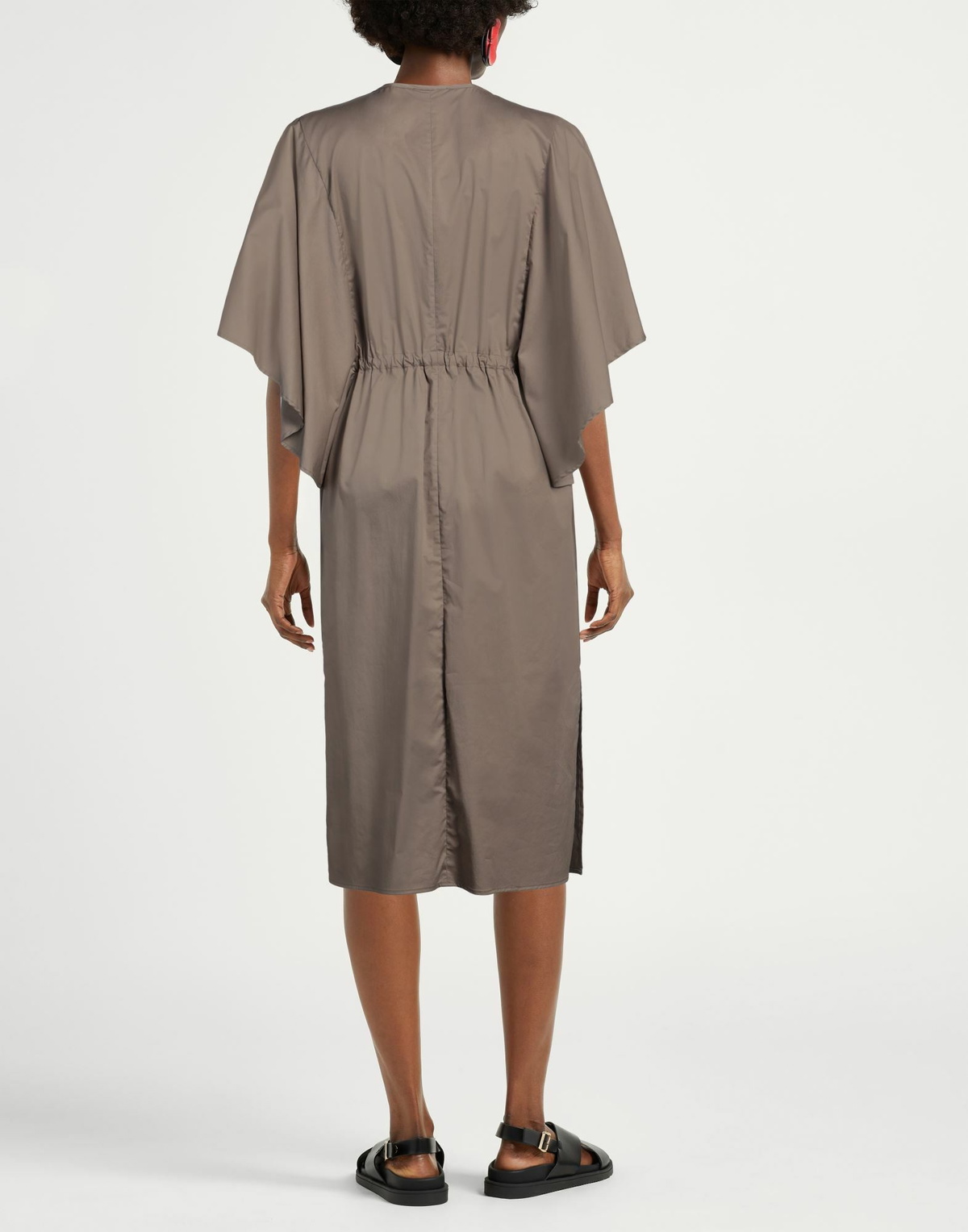 Peserico Womens Midi dress Khaki