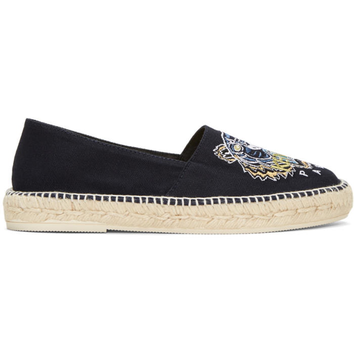 Photo: Kenzo Navy Canvas Tiger Espadrilles